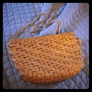 Vintage Straw Purse